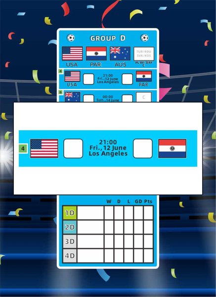 Group Stage Front UTC-4